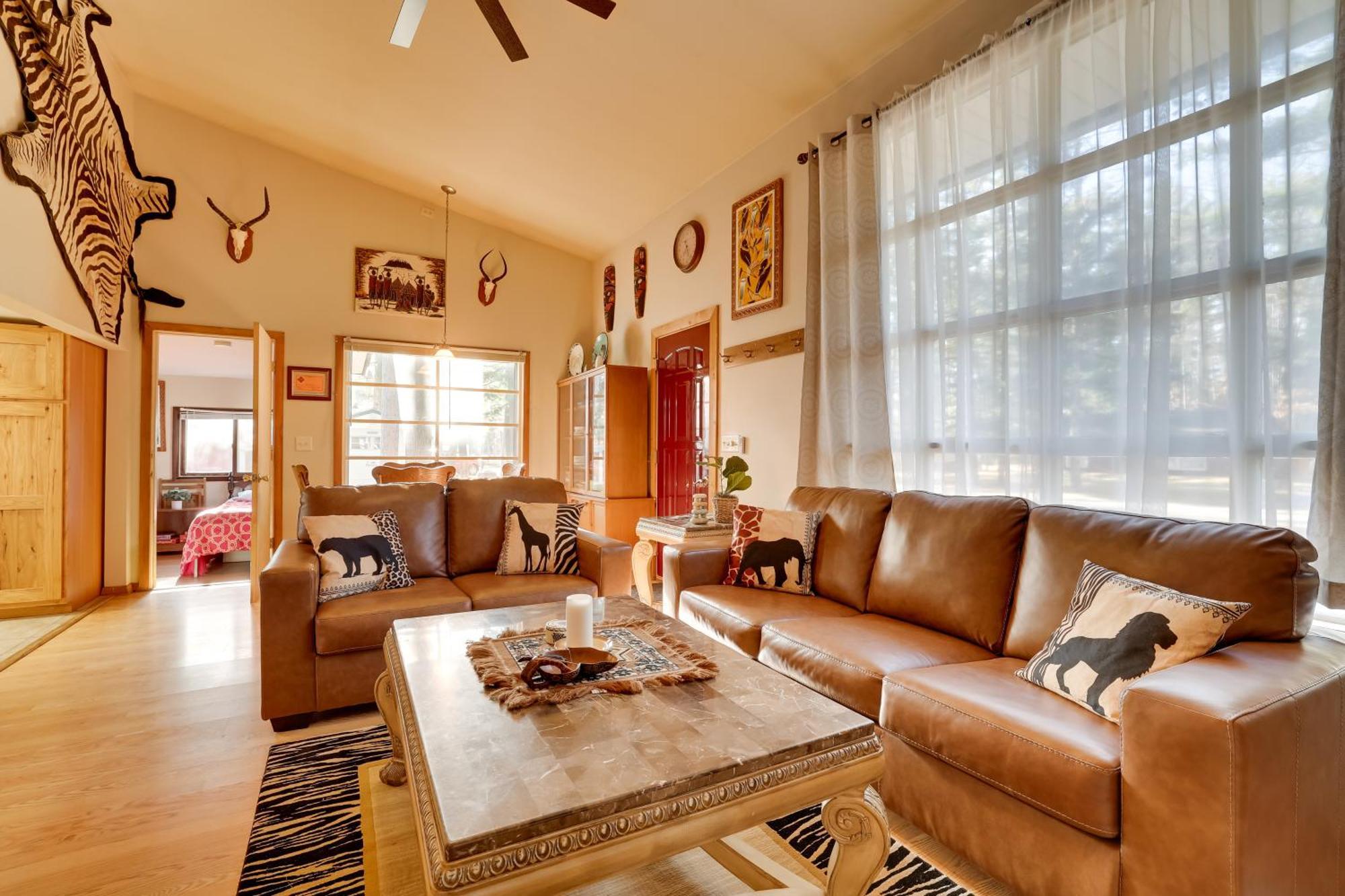 Wisconsin Cabin With Atv Trails, Near Lake Arbutus! Hatfield Exterior foto